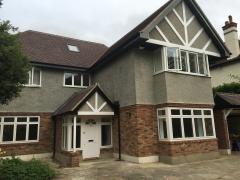 finished front elevation Bungalow to House